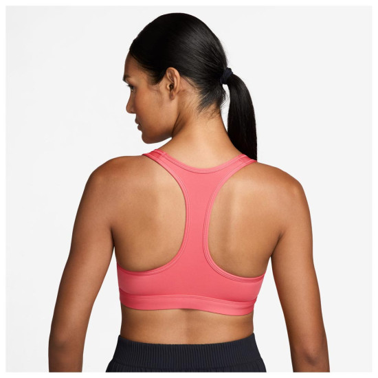 Nike Γυναικείο μπουστάκι Swoosh Medium-Support Padded Sports Bra